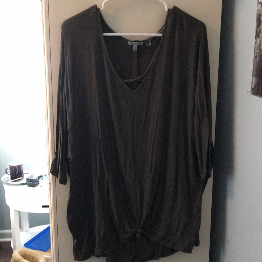 cute casual blouse from charlotte russe